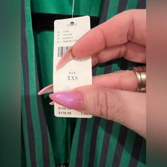 Anthropologie Tommie Long-Sleeve Smocked Front-Zip Mini Dress, Various Sizes NWT - Picture 5 of 7